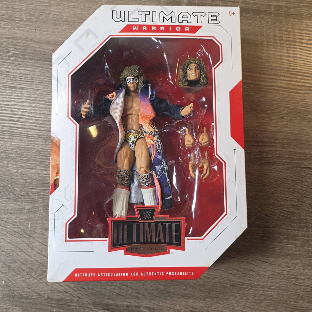 Mattel WWE Ultimate Edition Ultimate Warrior Action Figure With Accessories